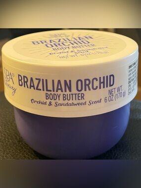 Brazilian Orchid Body Butter - Orchid & Sandalwood Scent (Purple)